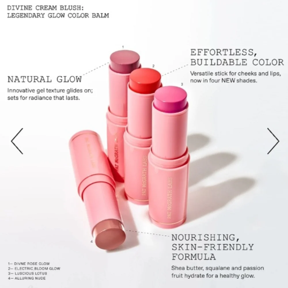 PAT MCGRATH LABS Divine Cream Blush: Legendary Glow Color Balm In Paradise Peony
